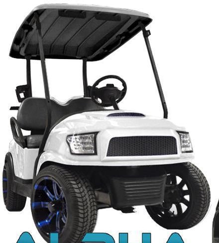 Madjax White Alpha (PREC) Body Kit w/Street Style Grill & Light