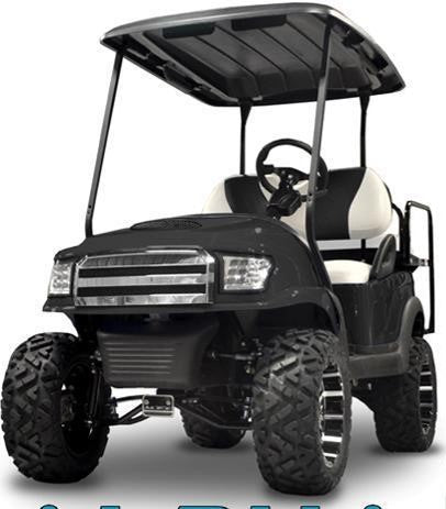 Madjax Black Alpha Body Kit w/ Off-Road Grill & Light Kit for Club
