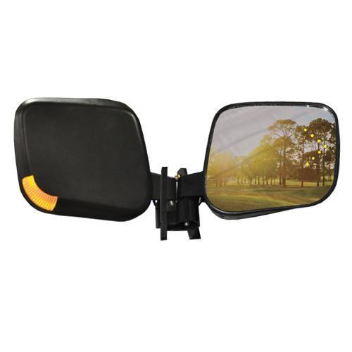 Madjax Side Mirrors with LED Blinker · Golf Carts Modified