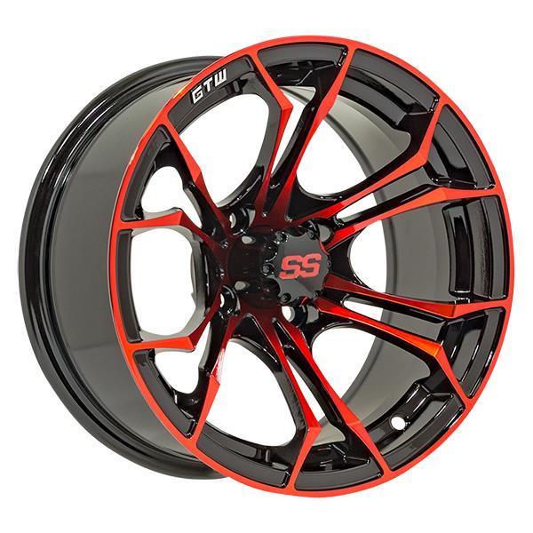 GTW Spyder 14X7 Black/Red w/SS Cap · Golf Carts Modified GTW Spyder 14X7 Black/Red w/SS Cap · Golf Carts Modified