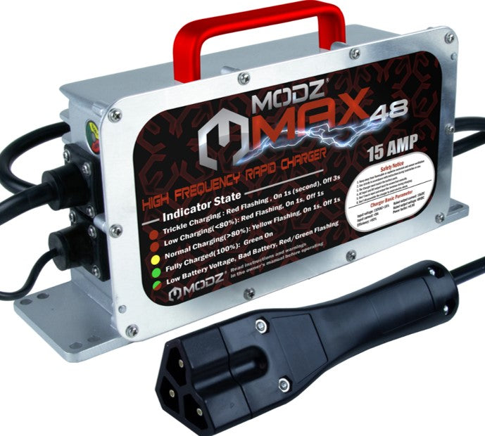MODZ Max48 15A RXV and TXT48 Battery Charger