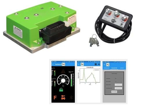 Navitas Yamaha 600A Drive AC cart controller conversion with OTF programmer