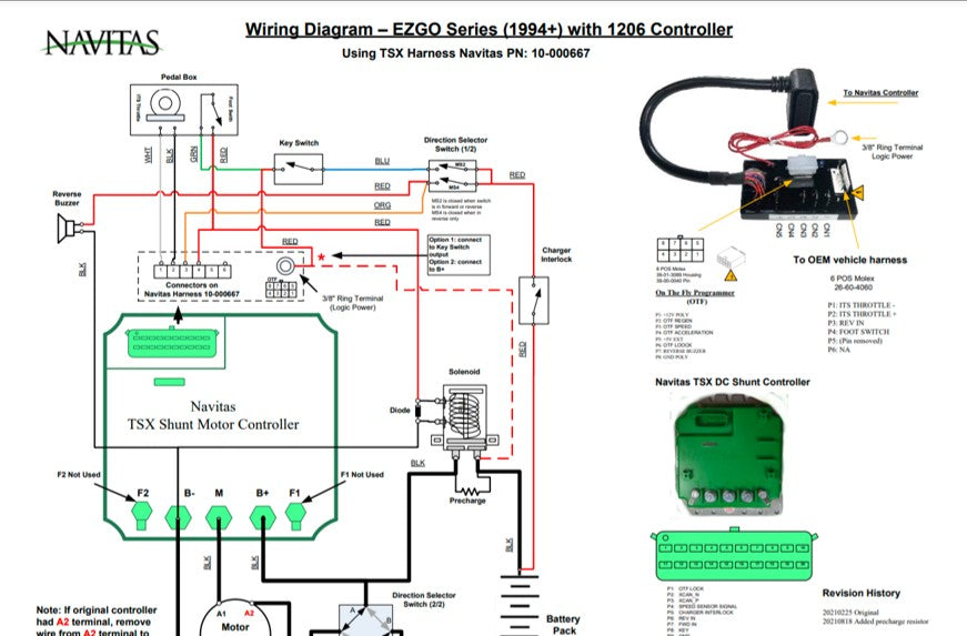 Navitas DC TSX3.0 wiring diagrams and schematics