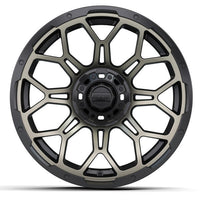 GTW Bravo 15X7 | -25 Offset Wheels with 23x10-R15 / 4-Ply Nomad Tires