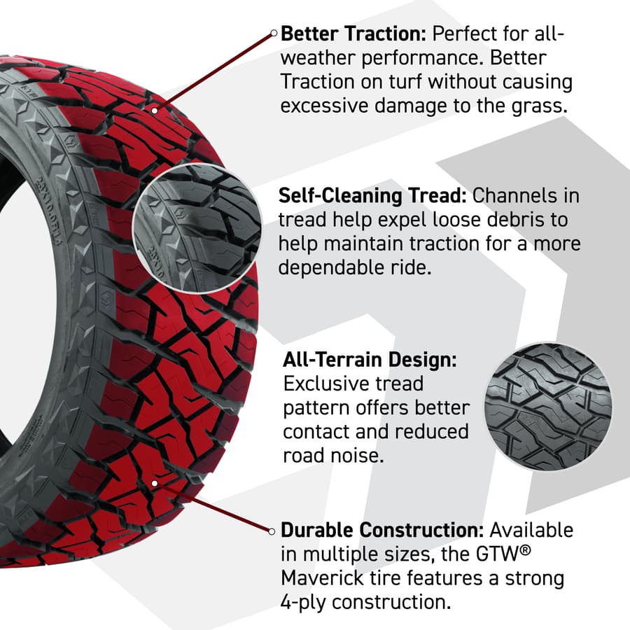 GTW Maverick Radial A/T Tire 23X10R15