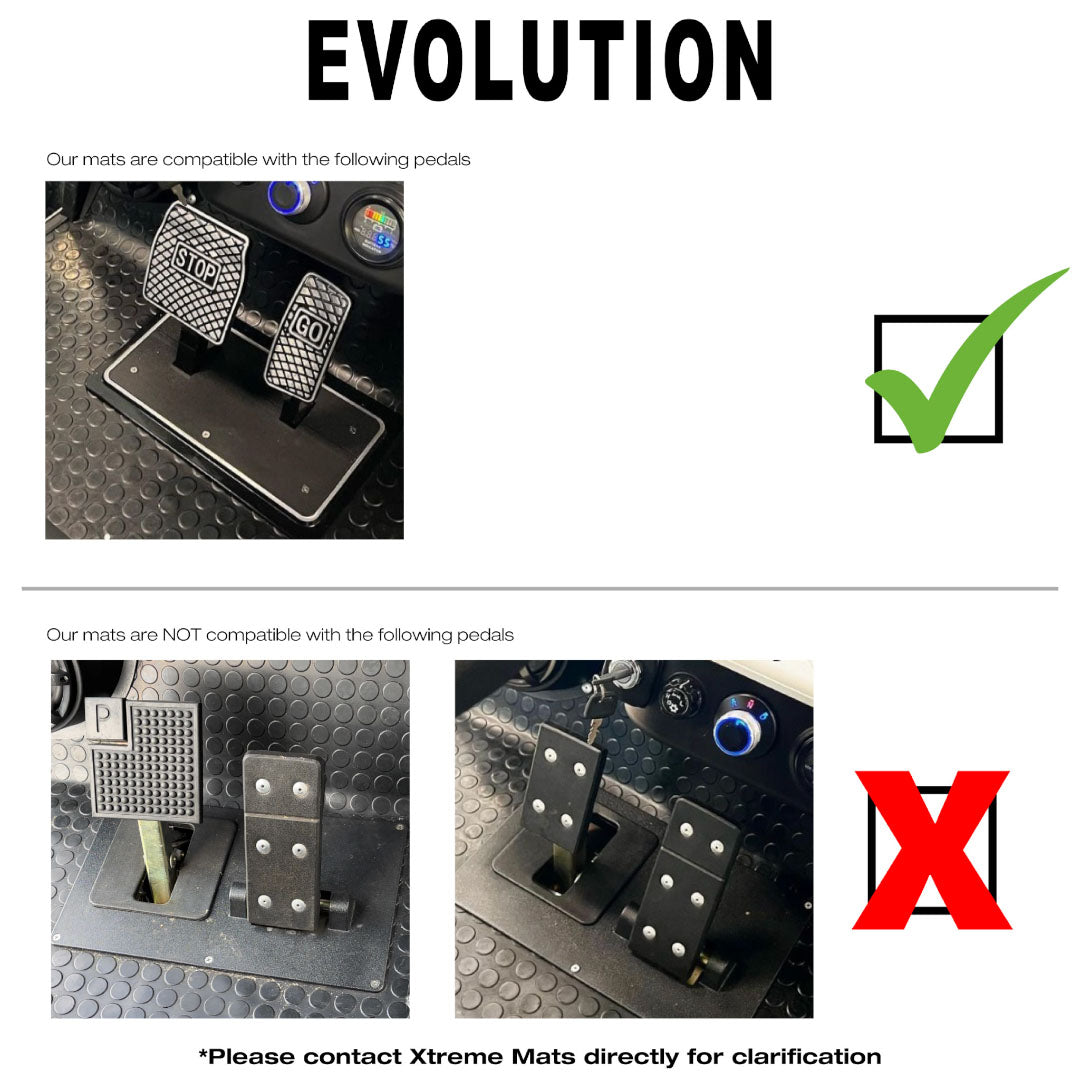 Xtreme Mats 2023+ Evolution Golf Cart Floor Mat