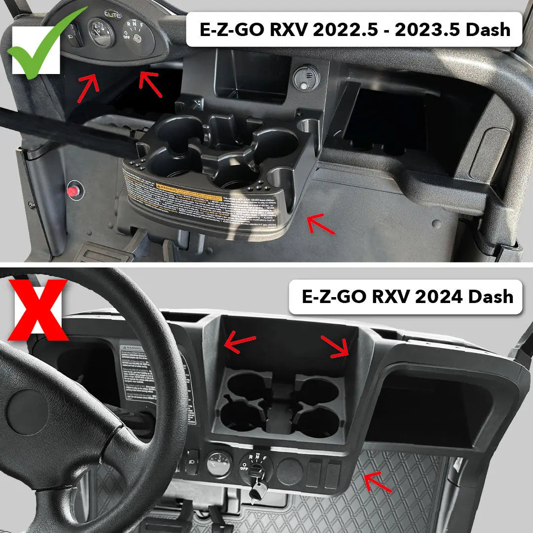 E-Z-GO RXV (2023 ONLY) ALL Trim levels (Elite, Freedom etc) / Valor (2023) Golf Cart Floor Mat
