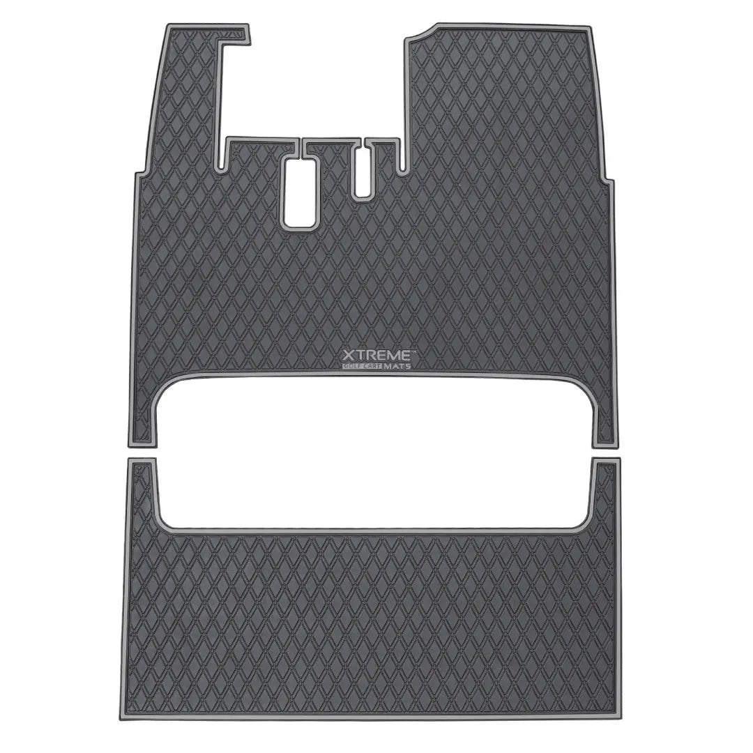 Xtreme Mats PRO Series ICON i40F, i40FL, i60, i60L 4 & 6 Passenger/Seater Golf Cart Floor Mat - 1st & 2nd Row Mats