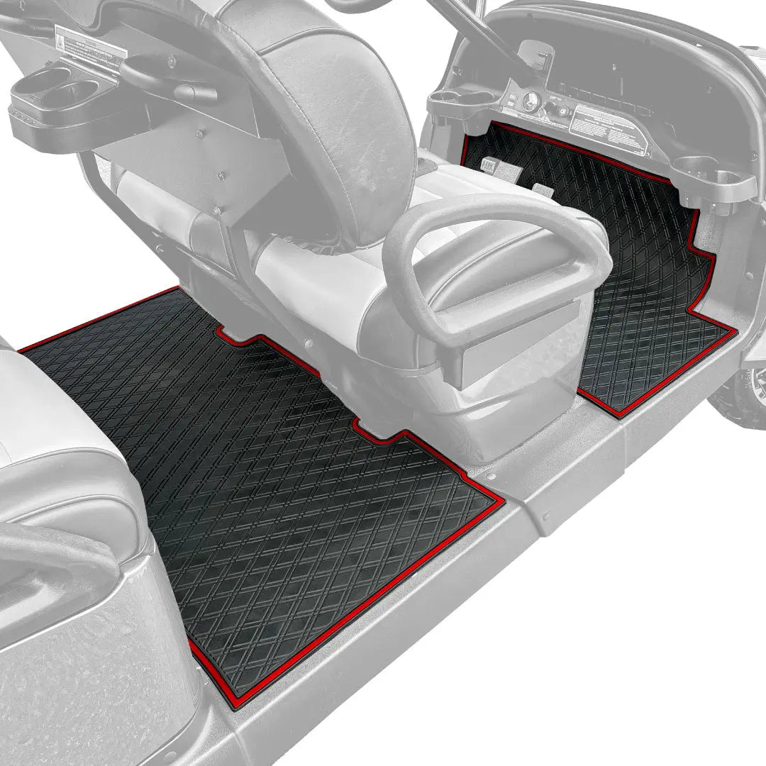 Xtreme Mats 2026+ Club Car Onward 6 Seater Golf Cart Floor Mats SET - 1st & 2nd Row