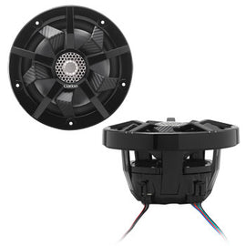 Clarion 6.5 Inch RBG Marine Coaxial Speakers - Set of 2