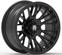 Empire® Switch GB 14x7 Gloss Black Golf Cart Wheel
