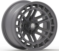 Empire® 14" Quest MG Matte Gray Golf Cart Wheel