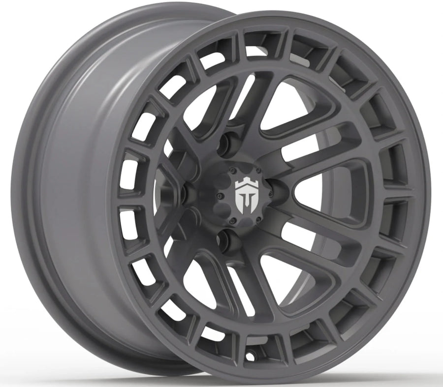 Empire® 14" Quest MG Matte Gray Golf Cart Wheel