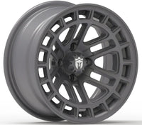 Empire® Quest MG 14x7 Matte Gray Golf Cart Wheel