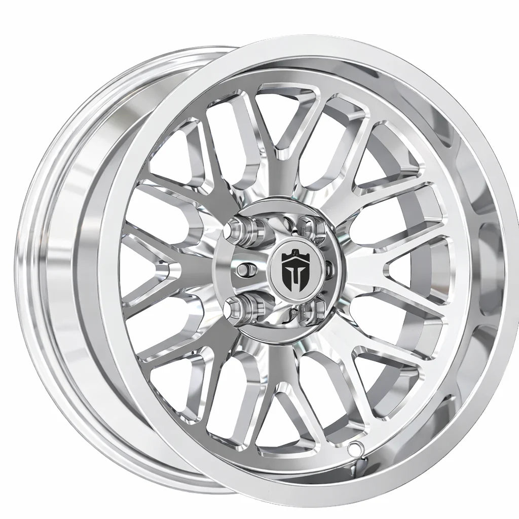 Empire 15" Crown C4 Chrome Wheel with X Comp Golf A/T Tire Package