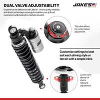 Jake's Long Travel Kit for 2013.5-2022 EZGO RXV Electric
