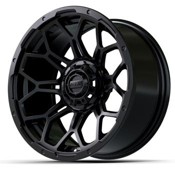 GTW Bravo Matte Black Wheel - 15 Inch