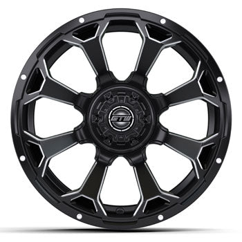 GTW Raven Off-Road Matte Black Wheel - 15 Inch