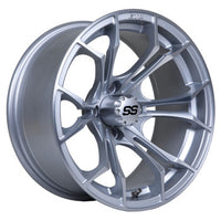 GTW Spyder 15x7 Matte Silver with Machined Accents Wheel