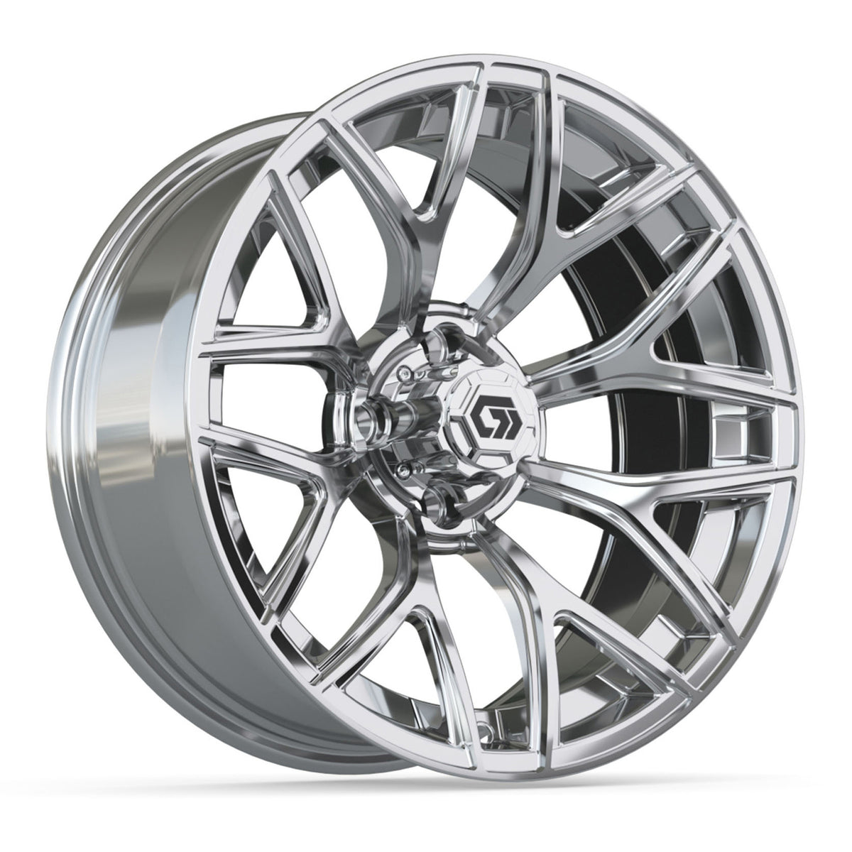 GTW Monaco 16x7 Golf Cart Wheel