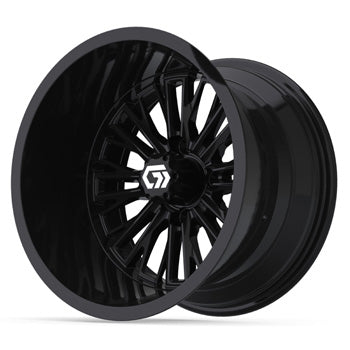 GTW® Viper 14x9 Gloss Black Ultra-Wide Golf Cart Wheel