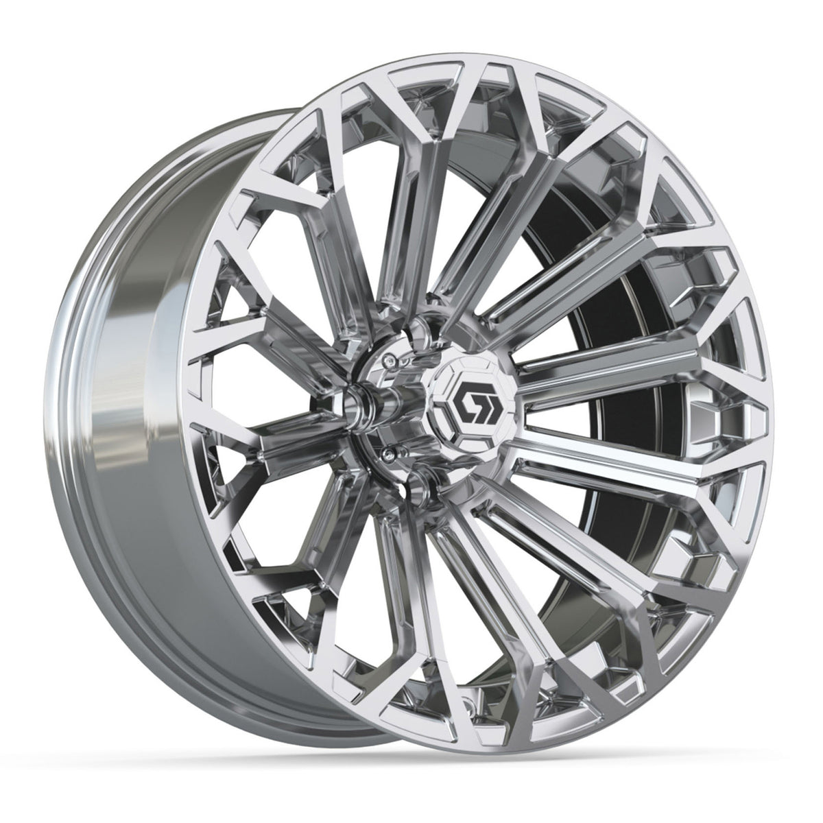GTW Phantom 16x7 Golf Cart Wheel