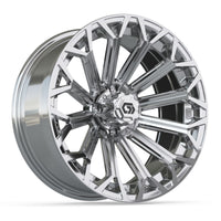 GTW Phantom 16x7 Golf Cart Wheel