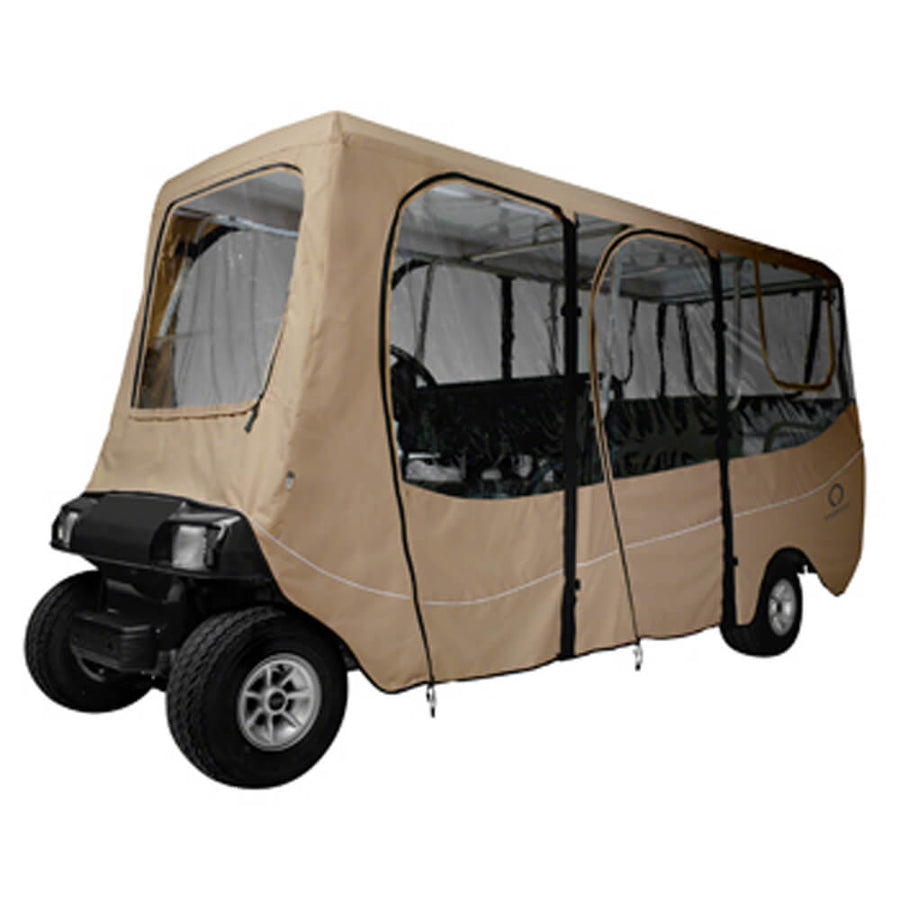Universal Classic Accessories Deluxe Khaki 6-Passenger Soft Enclosure