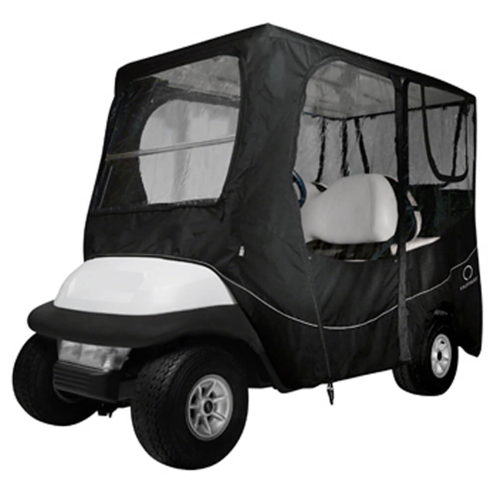 Universal Classic Accessories Deluxe Black 4-Passenger Soft Enclosure
