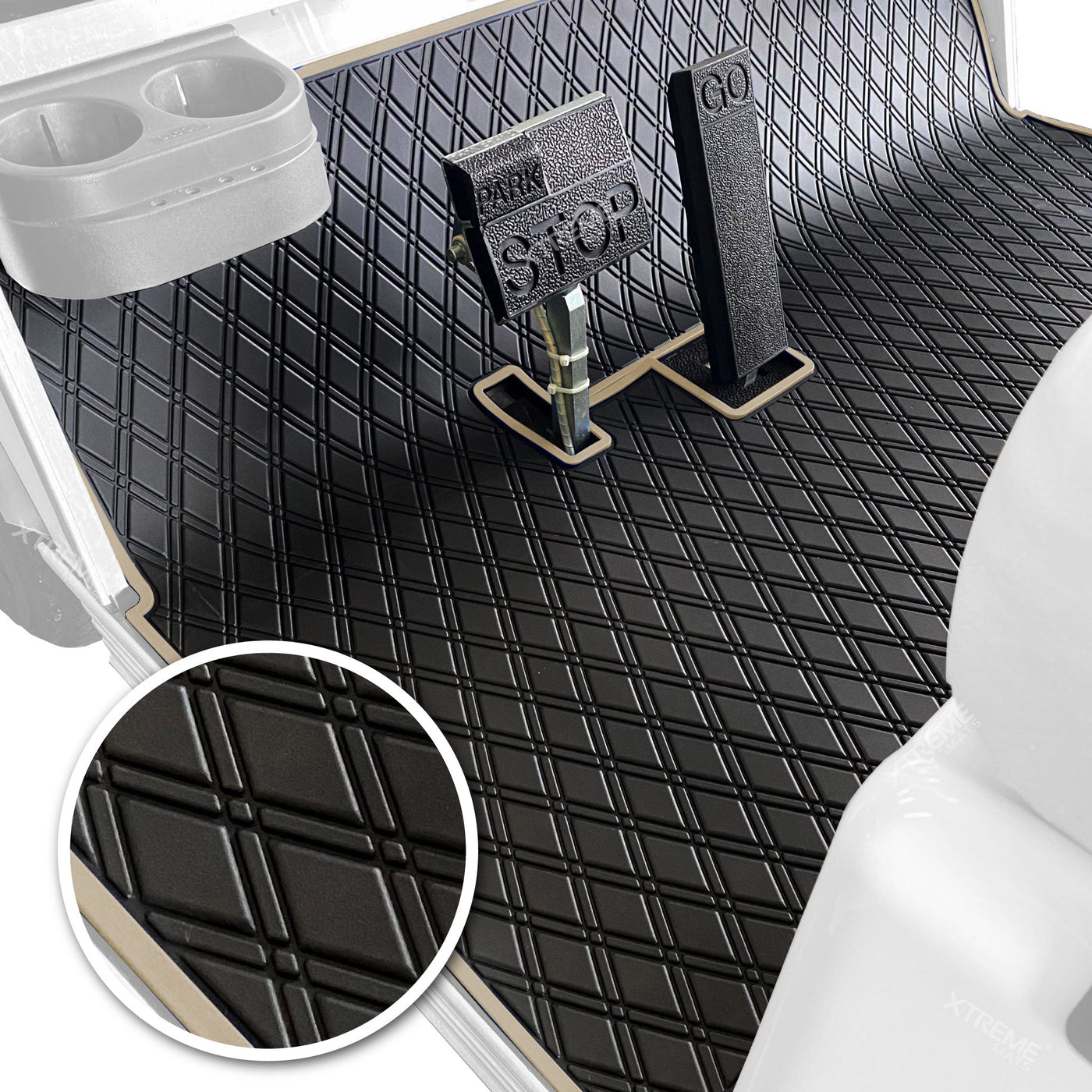 Club Car DS Floor Mat - Fits DS (1982-2013) / Villager (1982-2018)