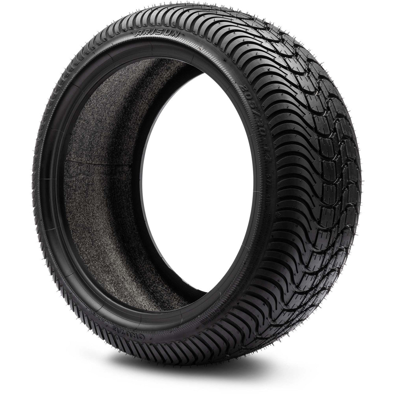 Arisun Cruze Street Golf Cart Tire 205/30-14 DOT (4 Ply)