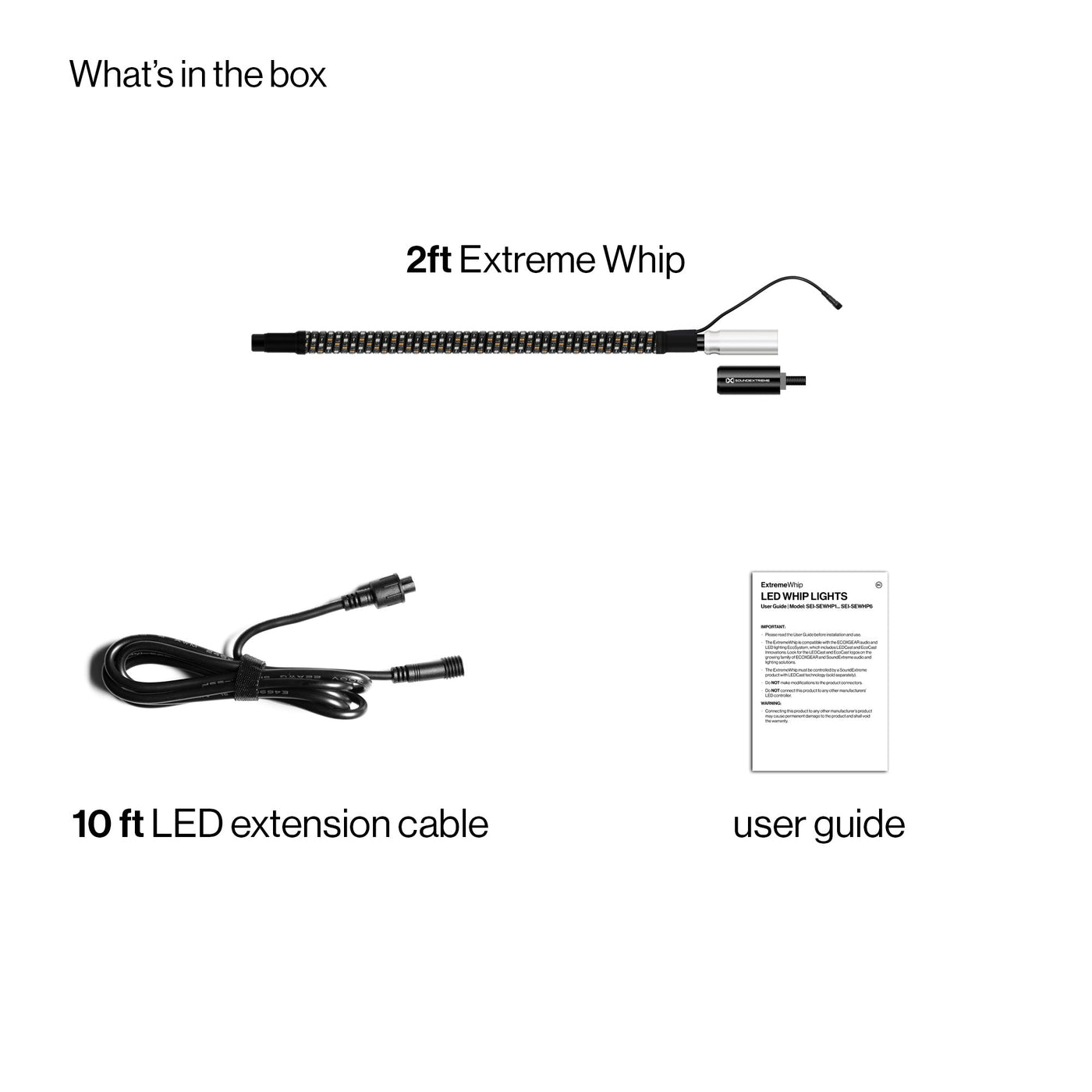 Extreme Whip Qty 1 X 2Ft