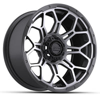 GTW Bravo 15X7 | -25 Offset Wheels with 23x10-R15 / 4-Ply Nomad Tires