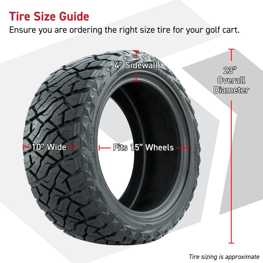 GTW Maverick Radial A/T Tire 23X10R15