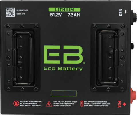 EcoBattery 48V 72AH Bundle