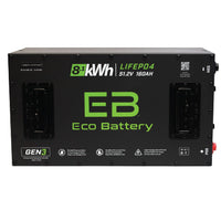 Eco Battery (48V) 51V 160AH LiFePO4 Gen3 Battery