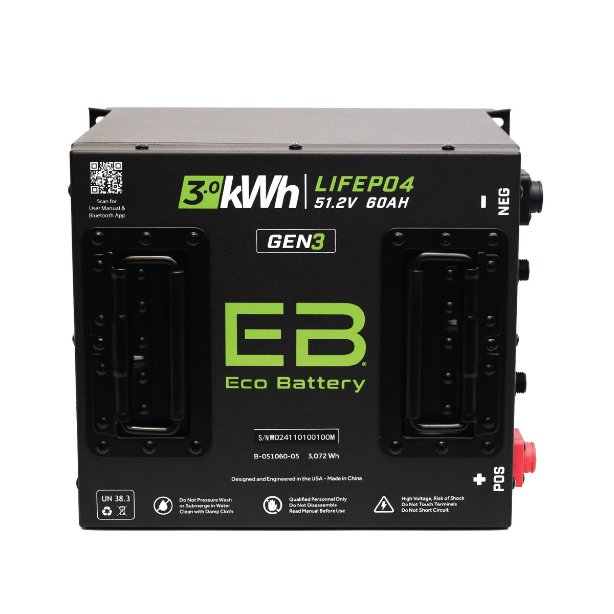 51V 60AH Battery Bundle / EZGO RXV Samsung Gen1