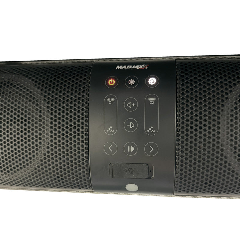 MadJax Decibel 26-Inch Golf Cart Soundbar with Bluetooth, RGB Lights & 500W Audio