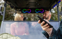 MadJax Decibel 26-Inch Golf Cart Soundbar with Bluetooth, RGB Lights & 500W Audio