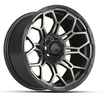 GTW Bravo 15X7 | -25 Offset Wheels with 23x10-R15 / 4-Ply Nomad Tires