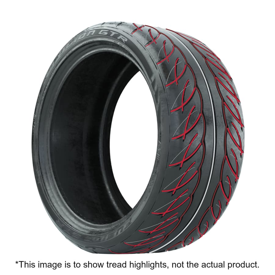 225/40-R14 GTW Fusion GTR Steel Belted Tire
