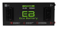 Eco Battery (48V) 51V 105Ah Skinny Battery Bundle / Club Car / Onward & Tempo