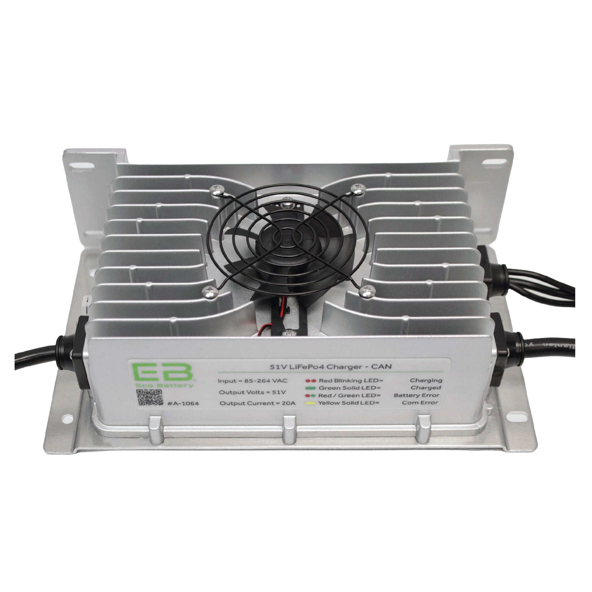 Eco Battery 51V 20A CAN Charger / OEM:1064 / Venom · Golf Carts