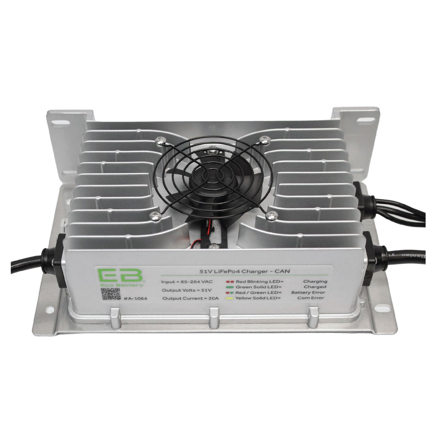 Eco Battery 51V 20A CAN Charger / OEM:1064 / Venom