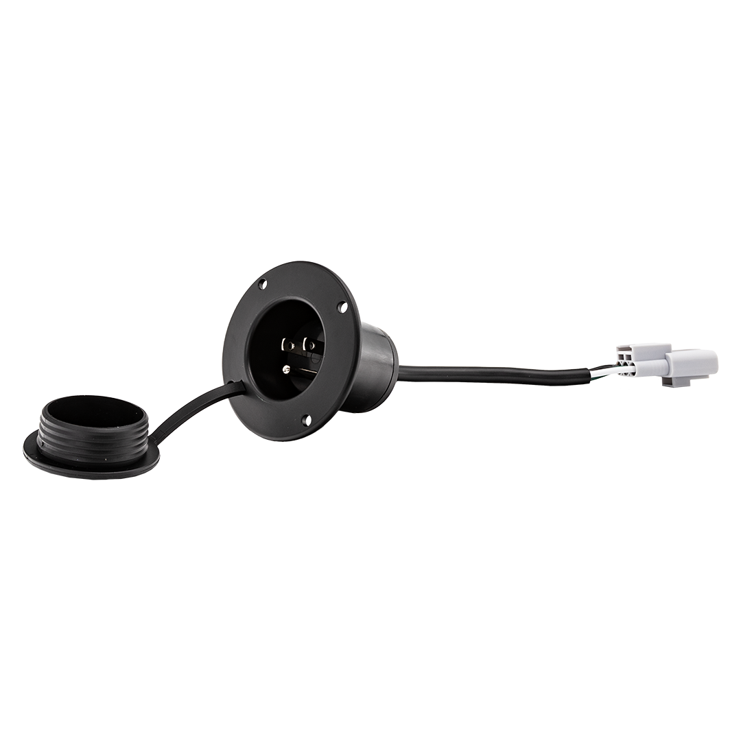Eco Battery Charge Port / Club Car DS / 110V Plug - Quick Connect Plug