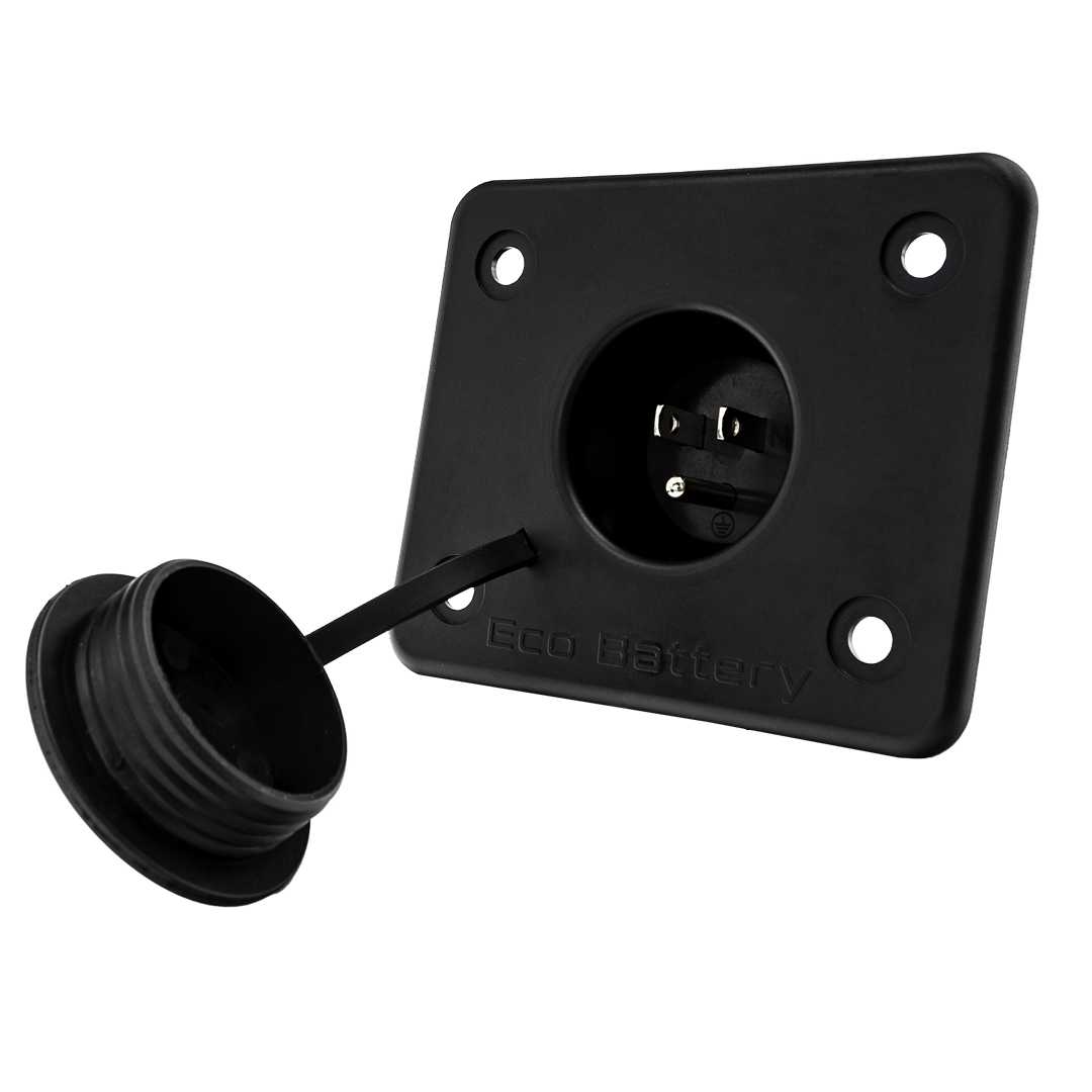 Eco Battery EZGO TXT Charge Port (110V Plug / Quick Connect Plug)