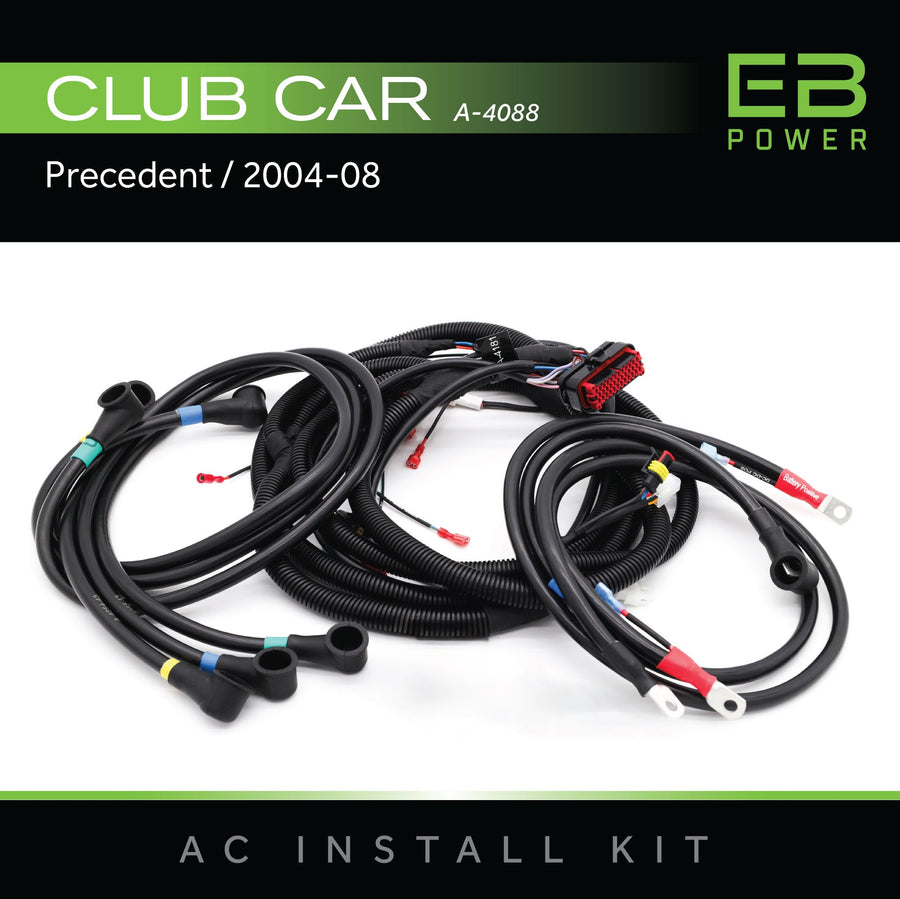 EB Power Adapter AC Install Kit / Club Car Precedent / 2004-08