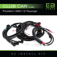EB Power AC Install Kit / Club Car Precedent / 2009+ / 6 Passenger