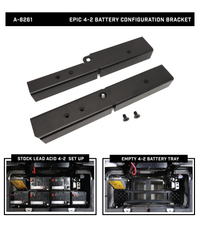 Eco Battery Mounting Kit / Epic / 4 X 2 Factory Battery Tray