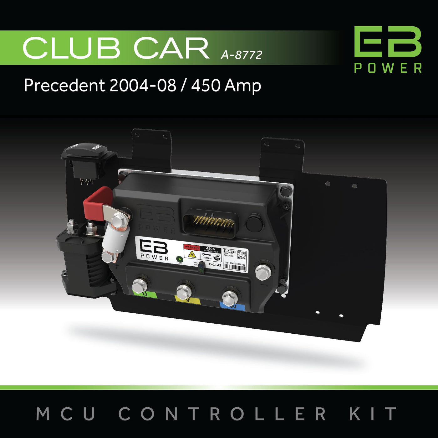 EB Power Controller Plate Assembly / Club Car Precedent / 2004-08 / 450 Amp
